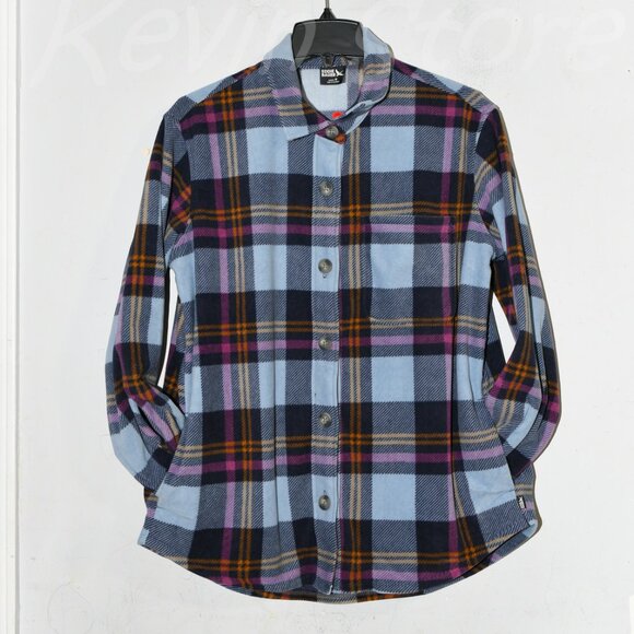 NWT Eddie Bauer Ladies' Microfleece Button-Up Shirt - Picture 2 of 7